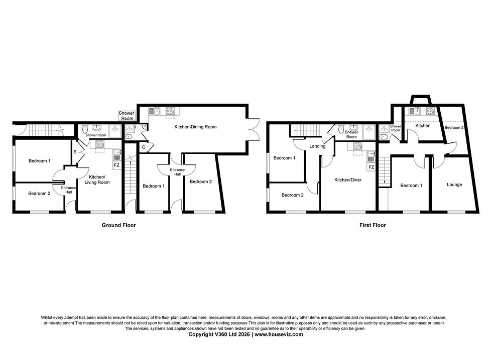 Thumbnail: 4x Block of 2 Bed 1 Bath Apartments Available in Birmingham, B68 For R2SA🏡