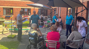 Garden Umbrellas for Community Inpatient Unit