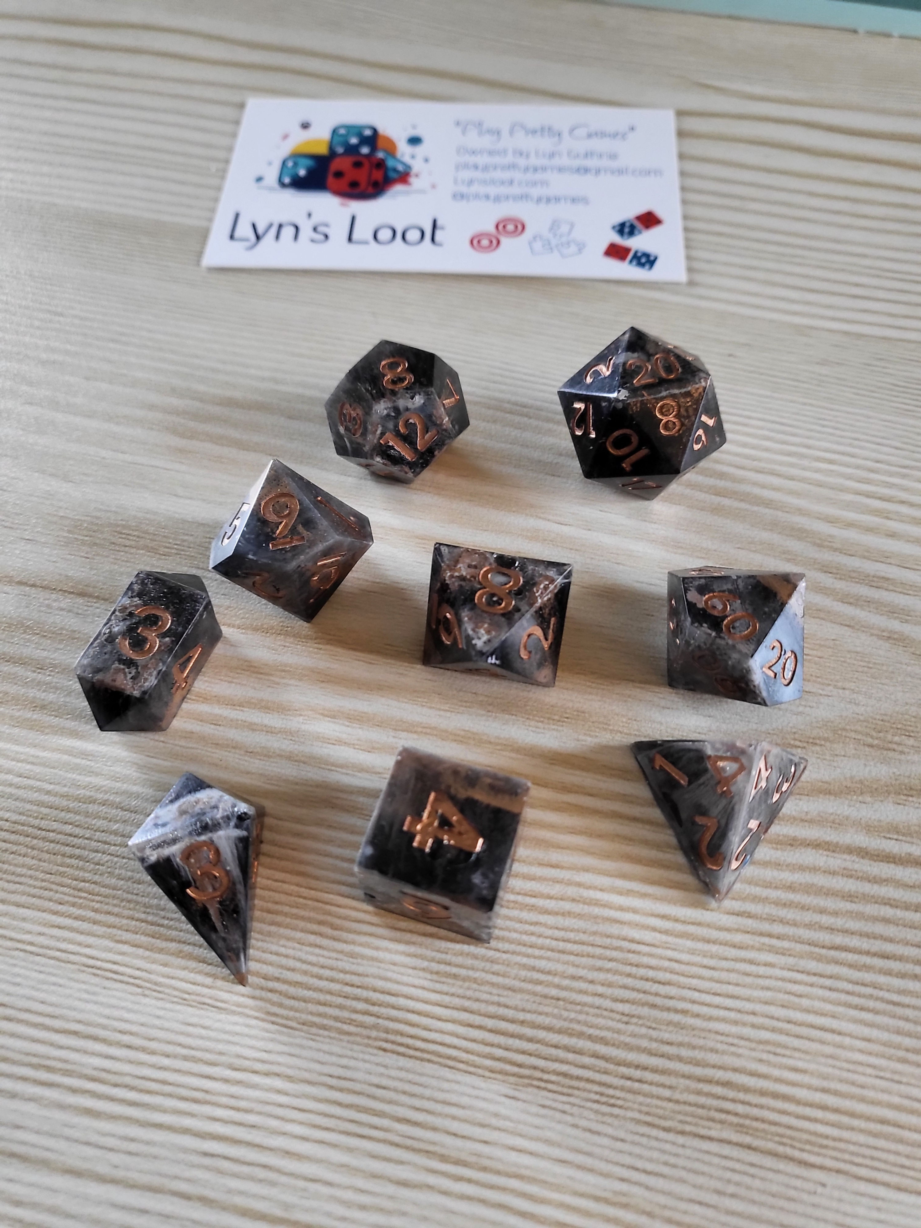 DnD Dice Set - 9 Piece
