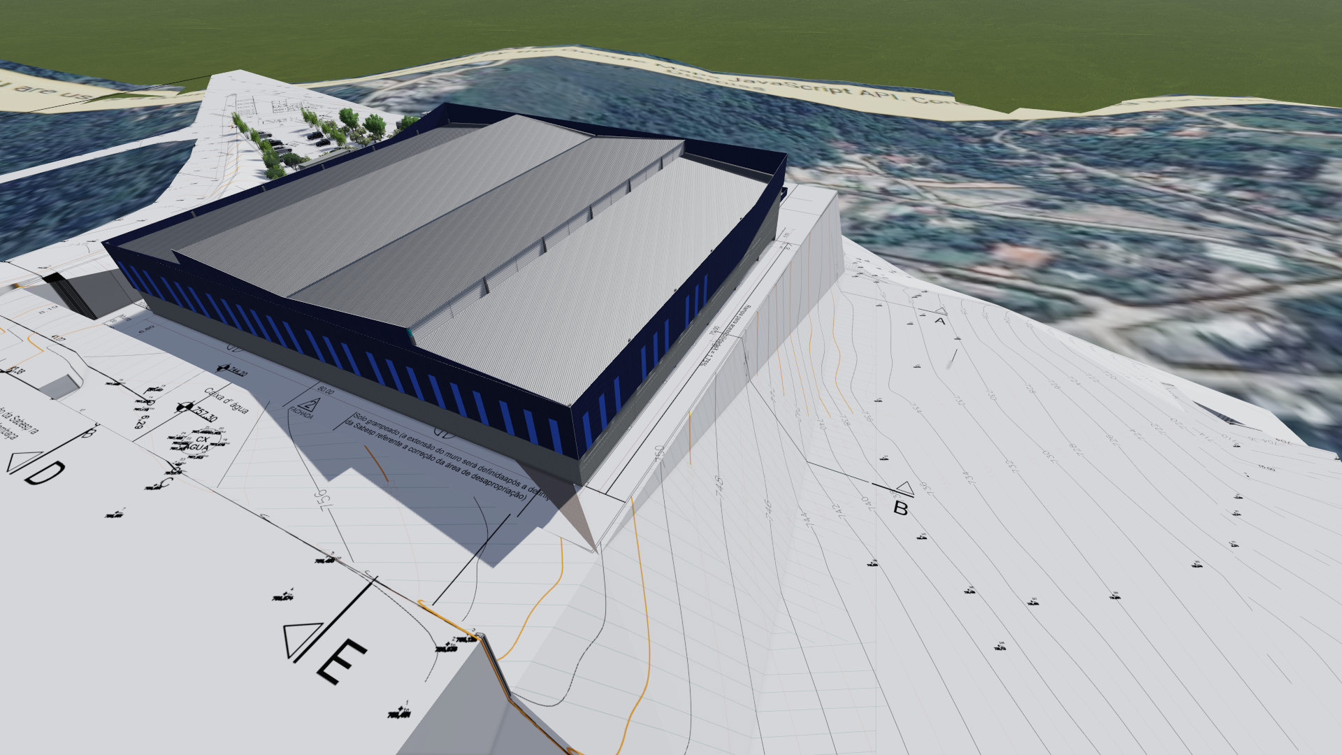 Arquitetura Industrial e logístico