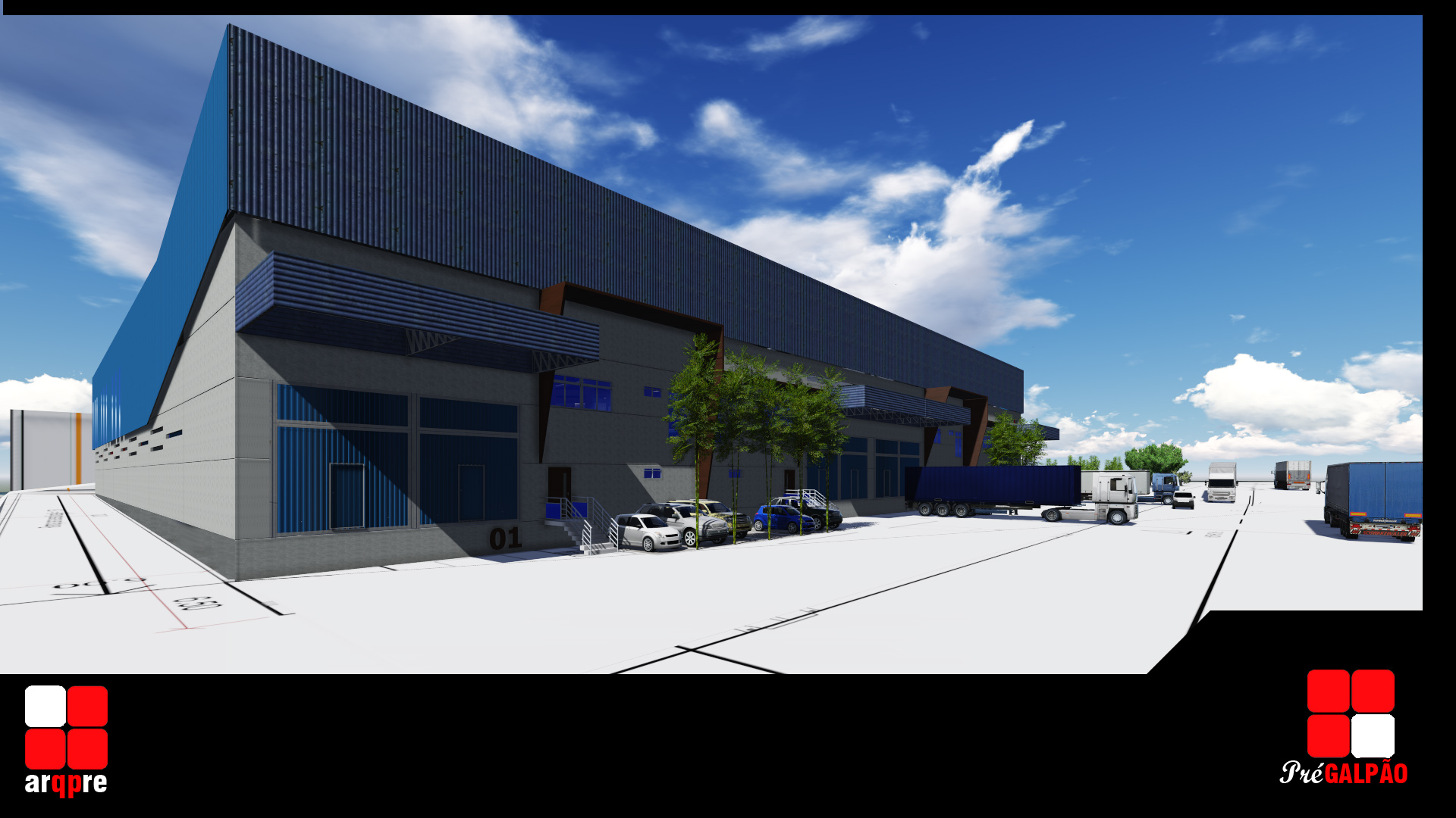 Arquitetura Industrial e logístico