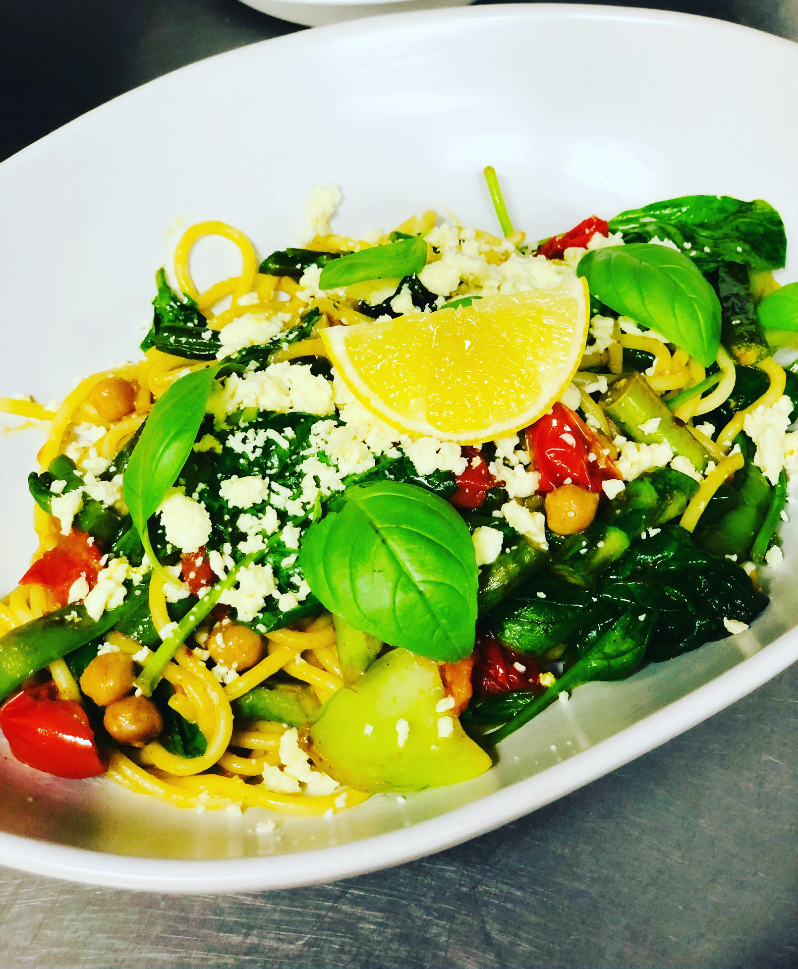 Arranged Food and Objects