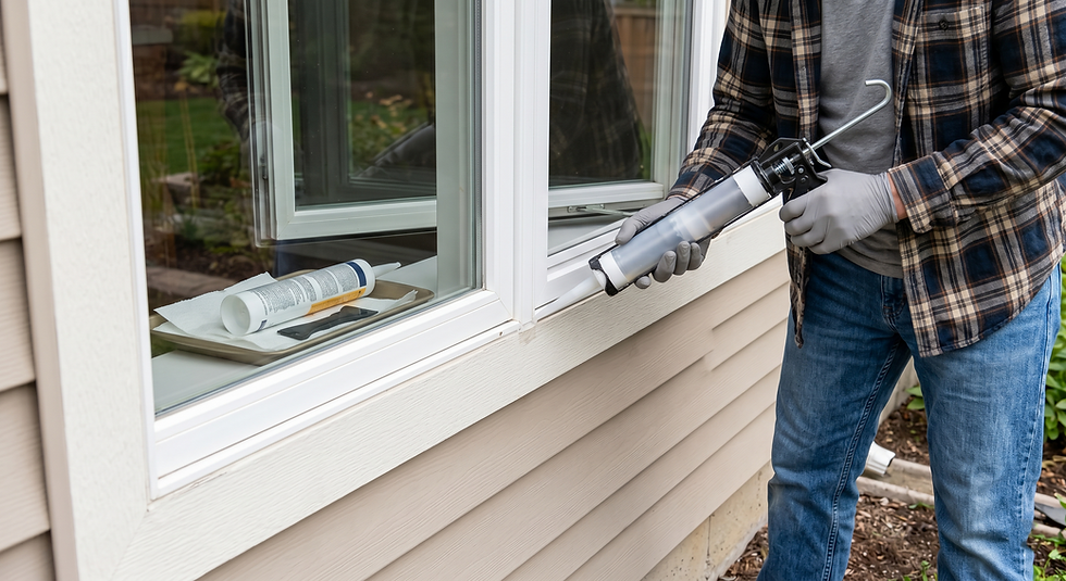 How to Silicone a Window to Prevent Leaks and Drafts