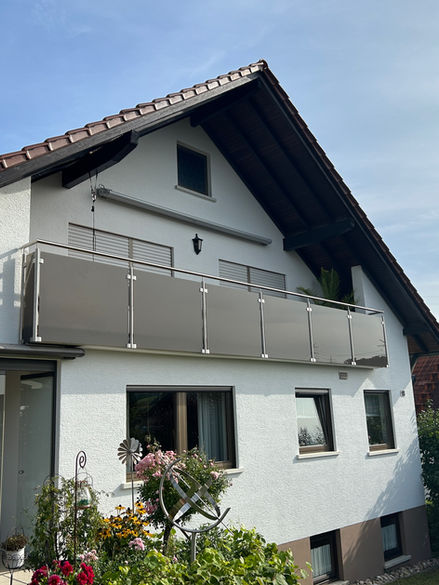 Geländer Reutlingen, Tübingen, Stuttgart, Glasgeländer, Edelstahlgeländer