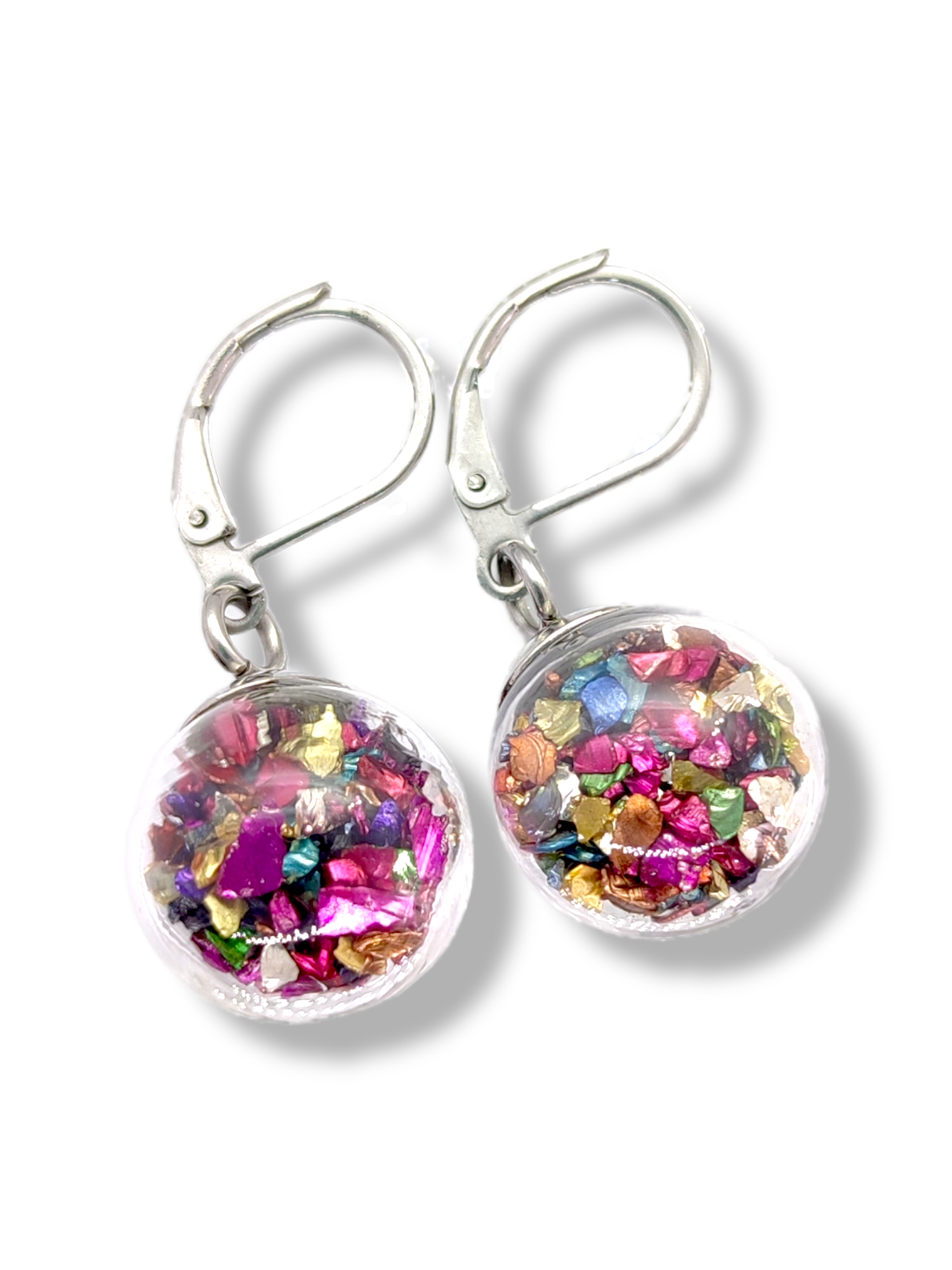 Boucle d'oreille Arlequin