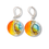 Miniatura: Boucle d'oreille ronde Sunrise
