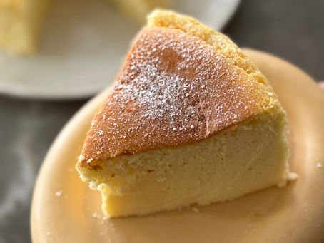 Cheesecake soufflé japonais