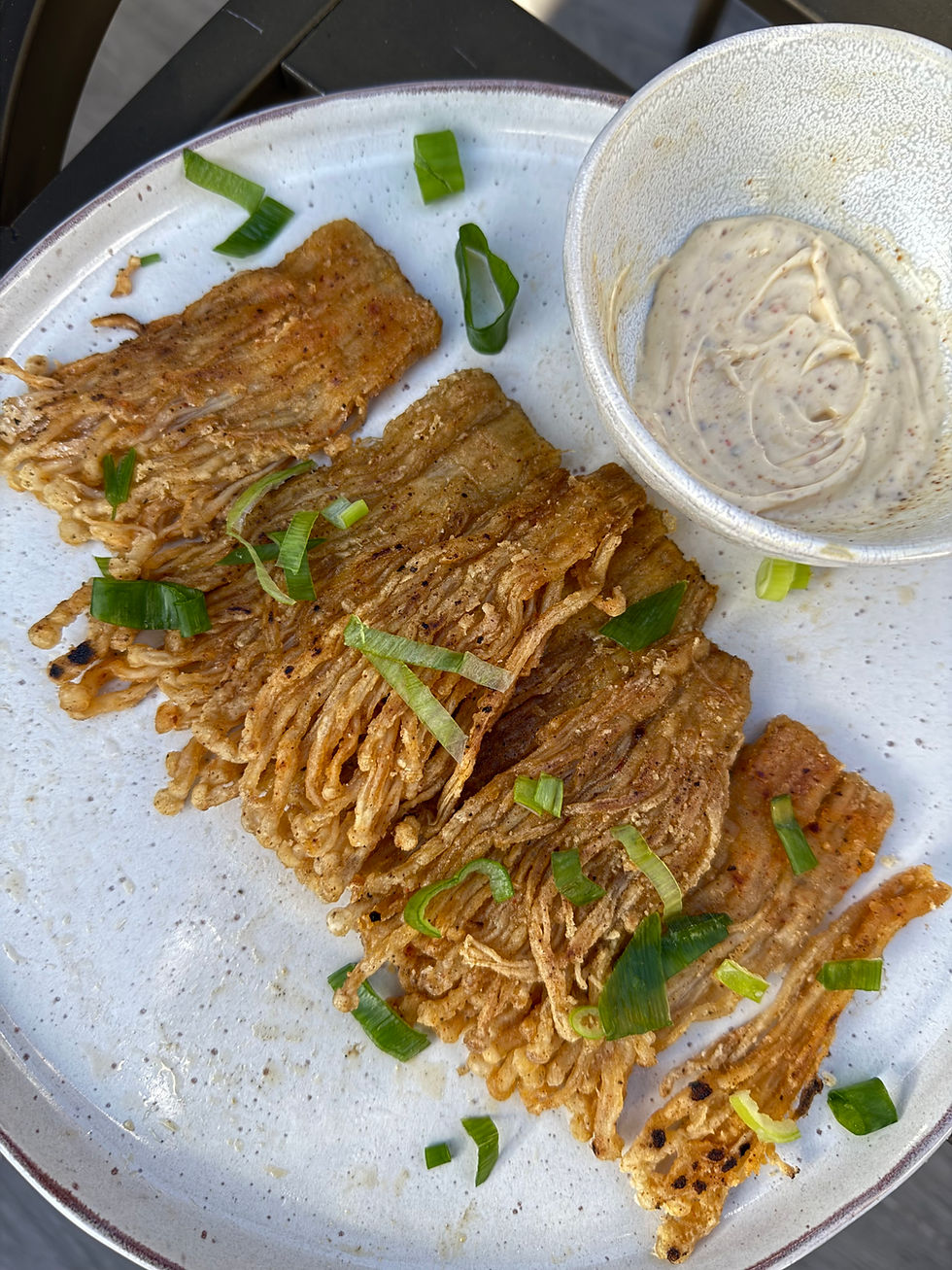 Enoki grillé