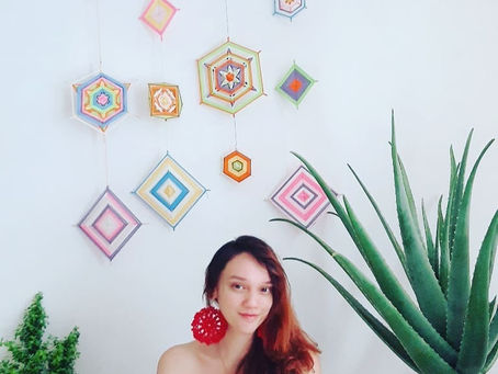Los mandalas tejidos como terapia.