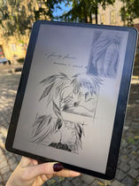 Manga panel anime tattoo design fine lines sketch Happy Goth tattoos Stockholm