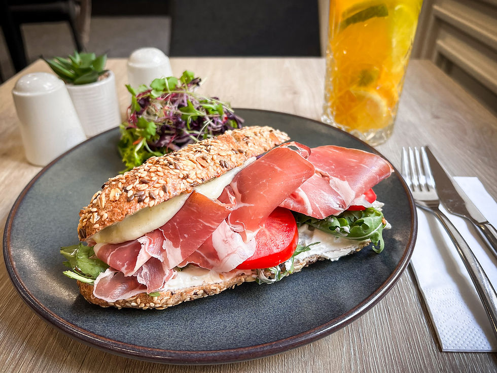 Arranged Food and Objects