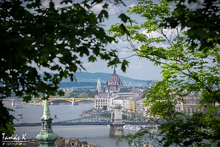 Chain Bridge from Gellért Hill