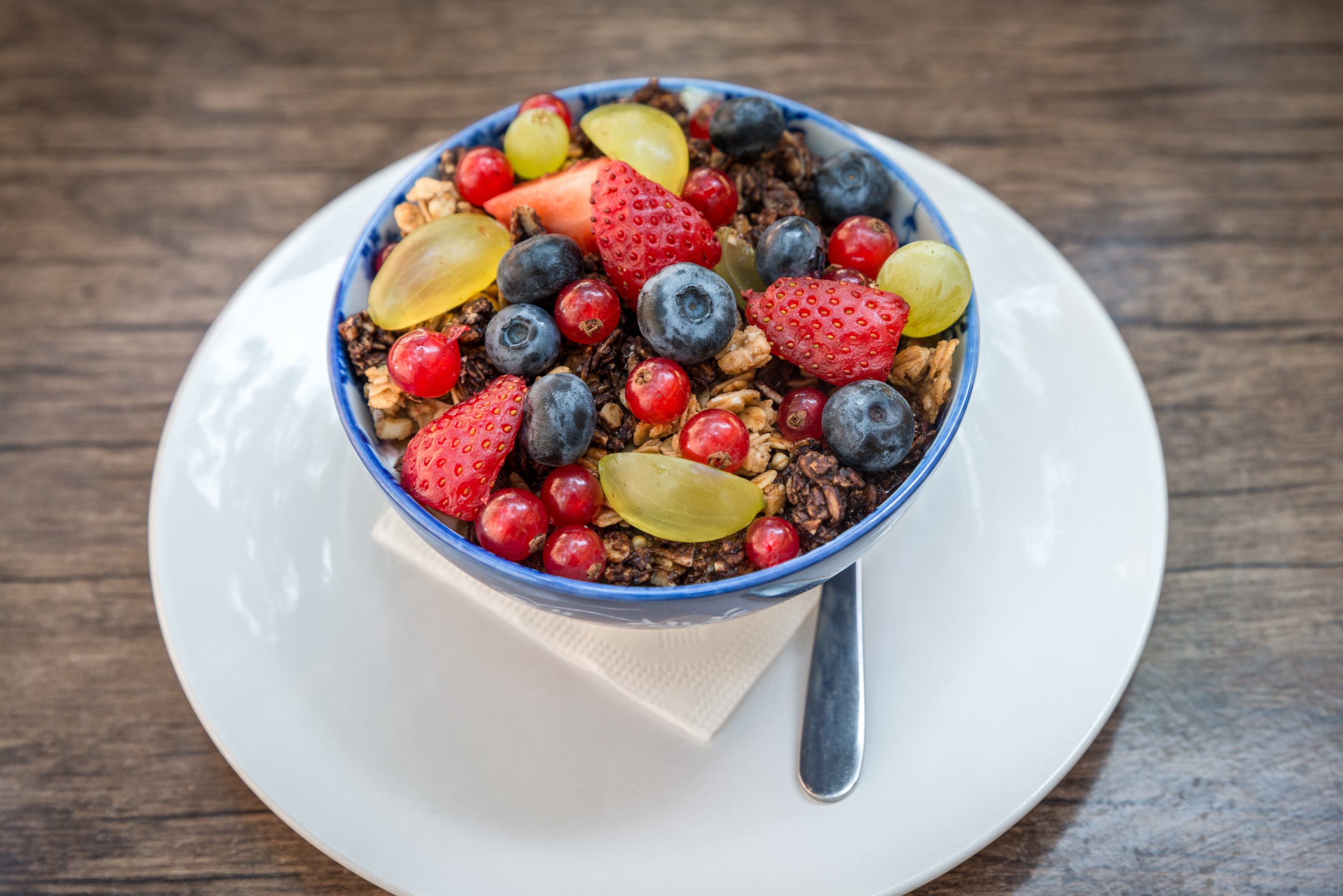 Arranged Food and Objects