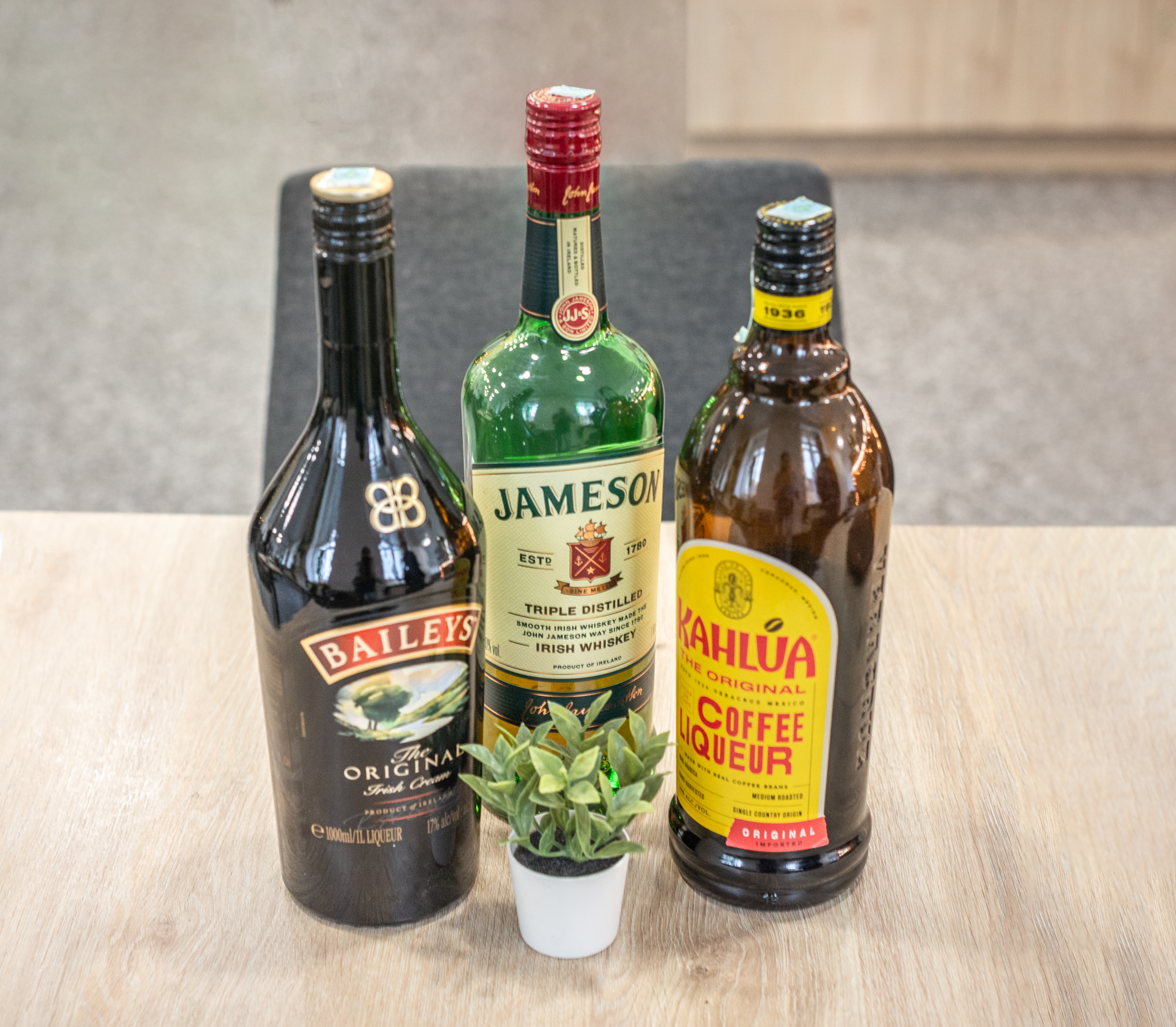 Arranged Food and Objects