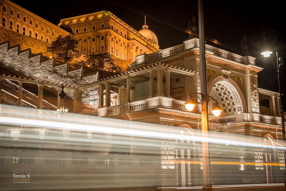 Buda Castle and Várkert bazát