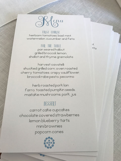 Family Style Late Summer Wedding