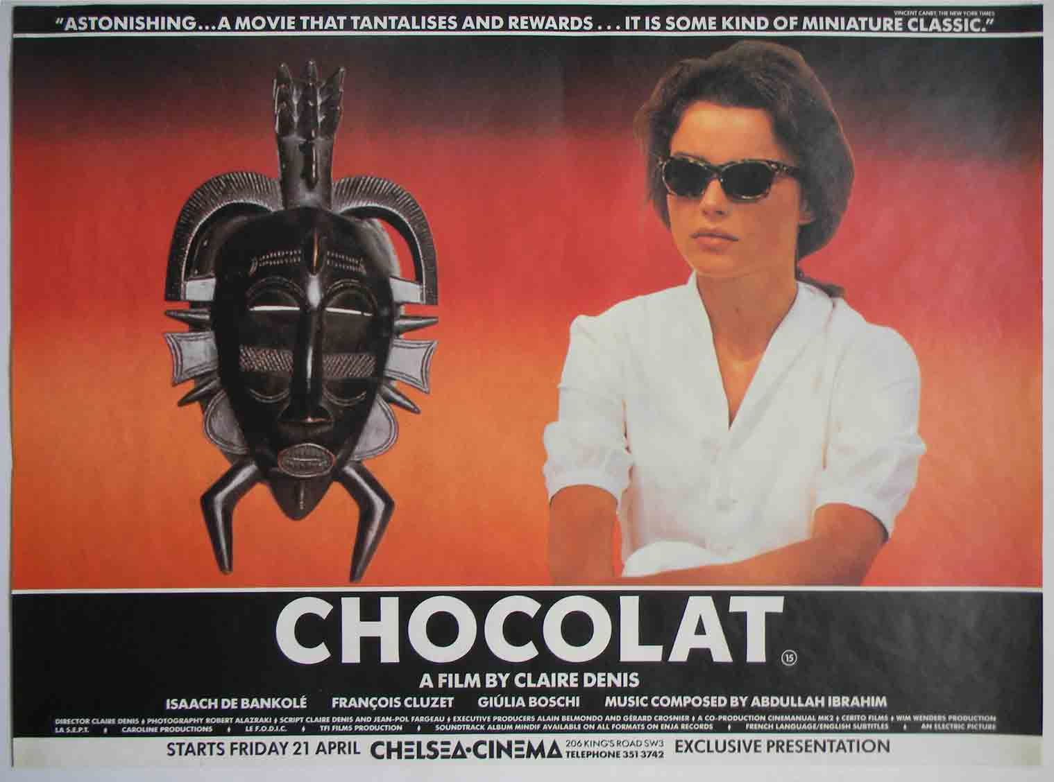 Chocolat-1988-UK-quad-poster-Claire-Denis