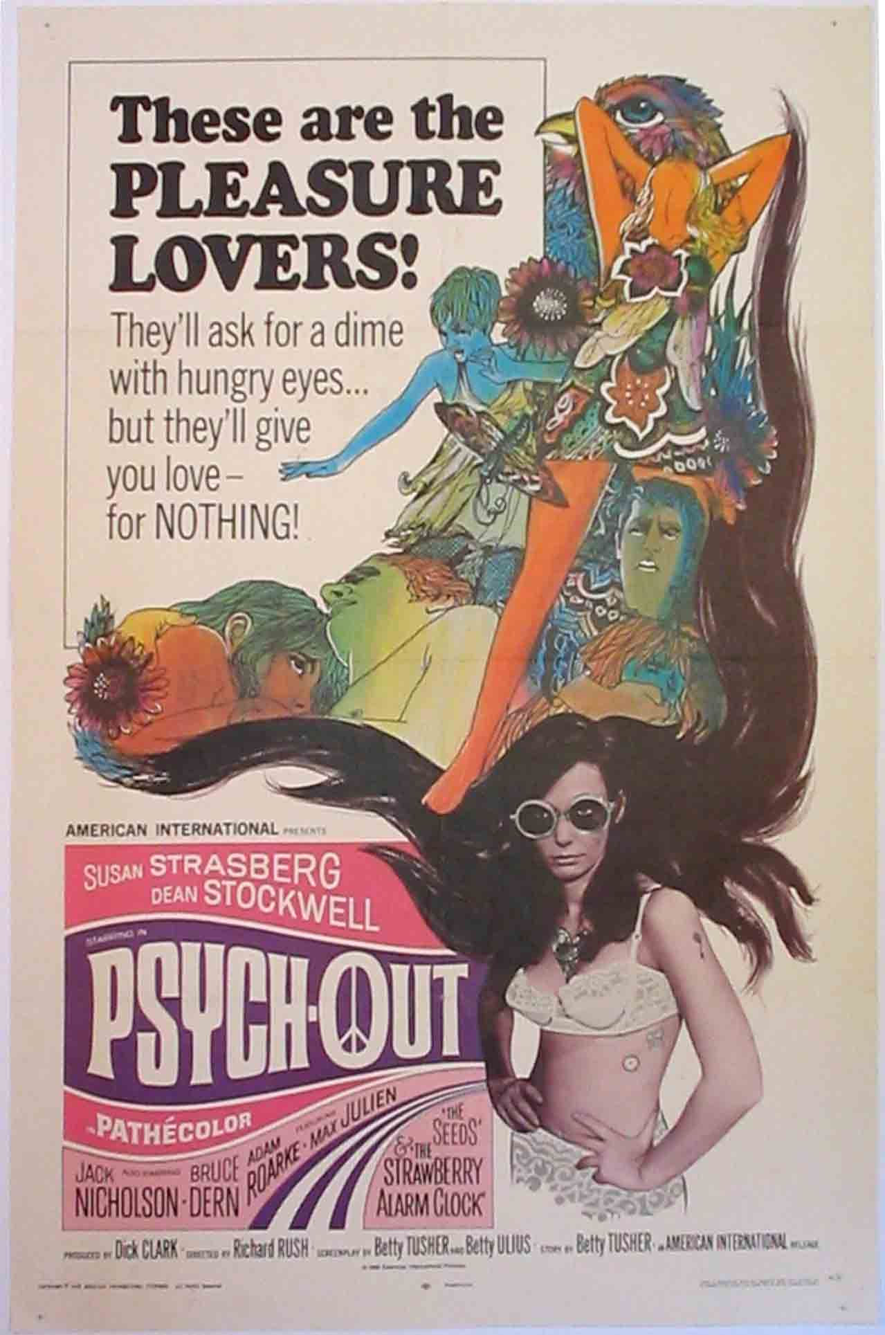 Psych-Out 1968 cult classic movie poster