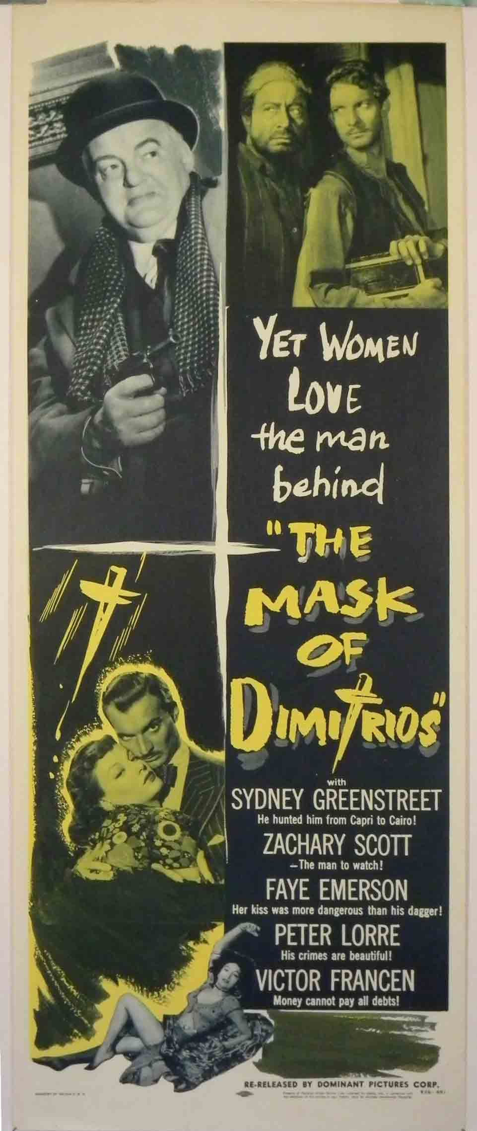 Mask of Dimitrios, The 1944 (Re-release 1956)