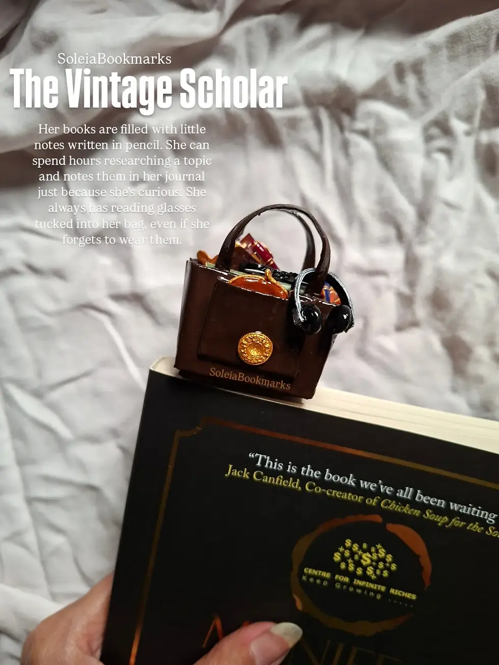 Thumbnail: The Academia Society (Overpacked Handbags Bookmarks)
