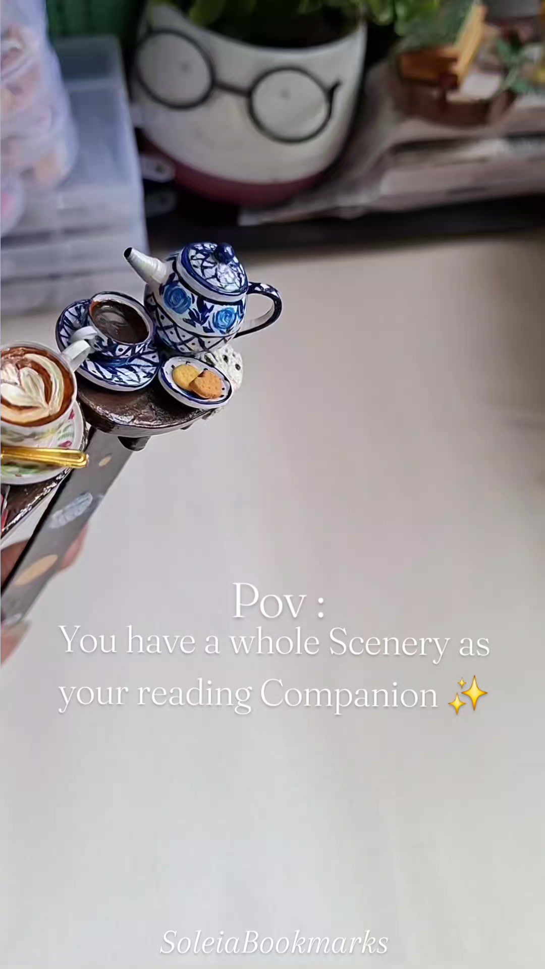 BookCafรฉ Series Bookmarks