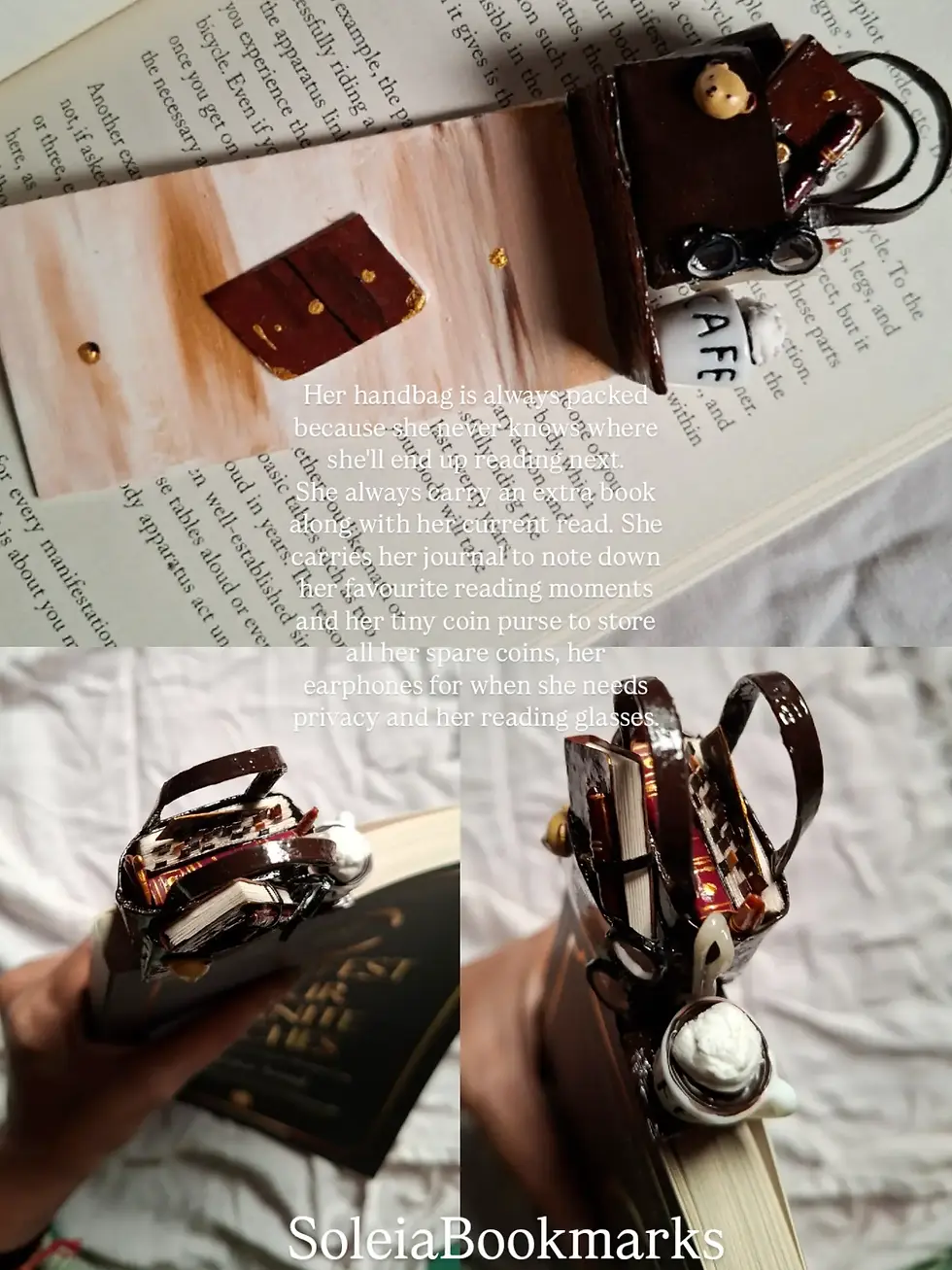 Thumbnail: The Academia Society (Overpacked Handbags Bookmarks)