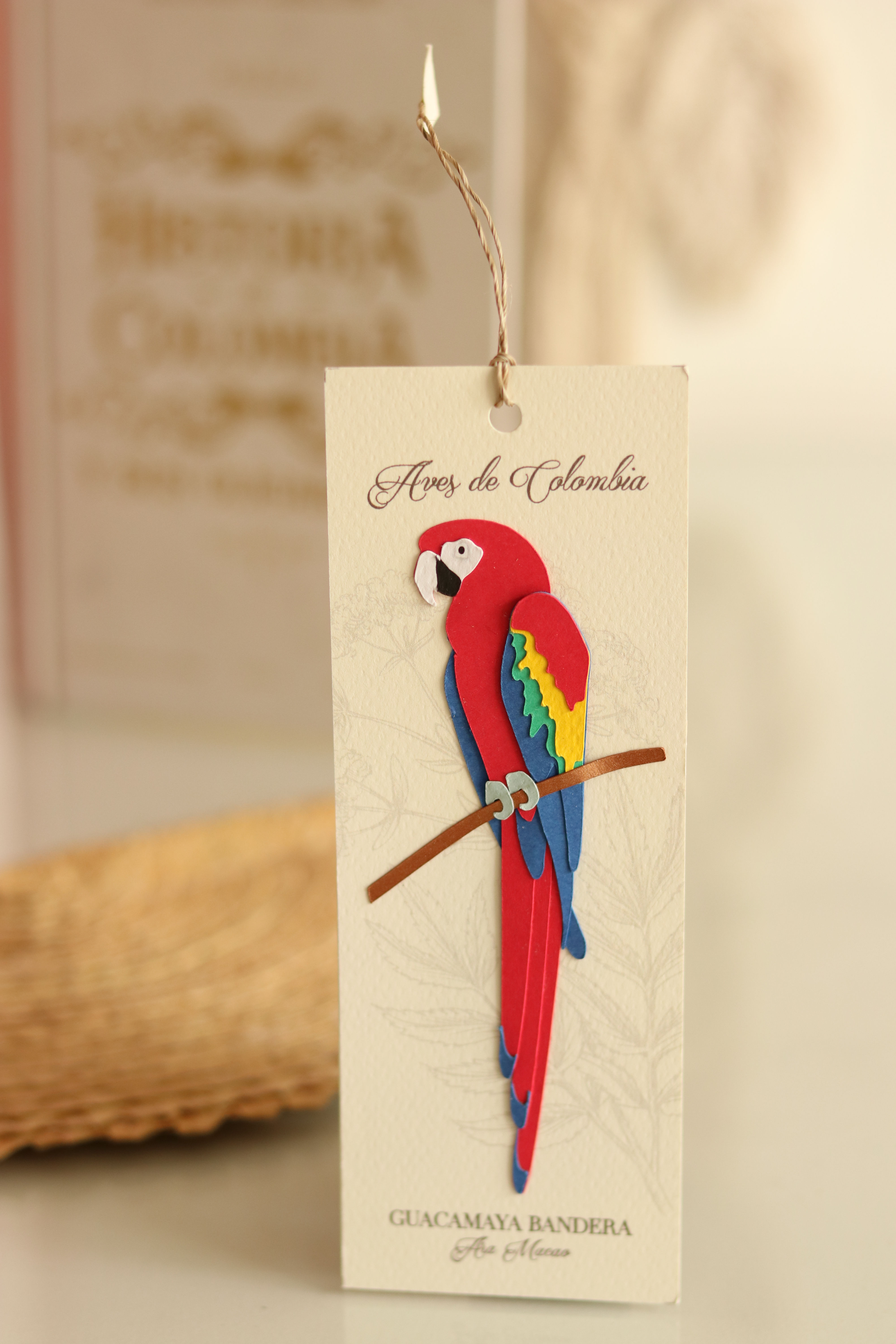 SEPARADOR Guacamaya bandera