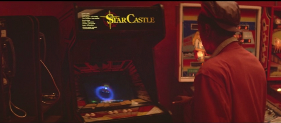 Giancarlo Esposito gets killed by a Star Castle in Maximum Overdrive