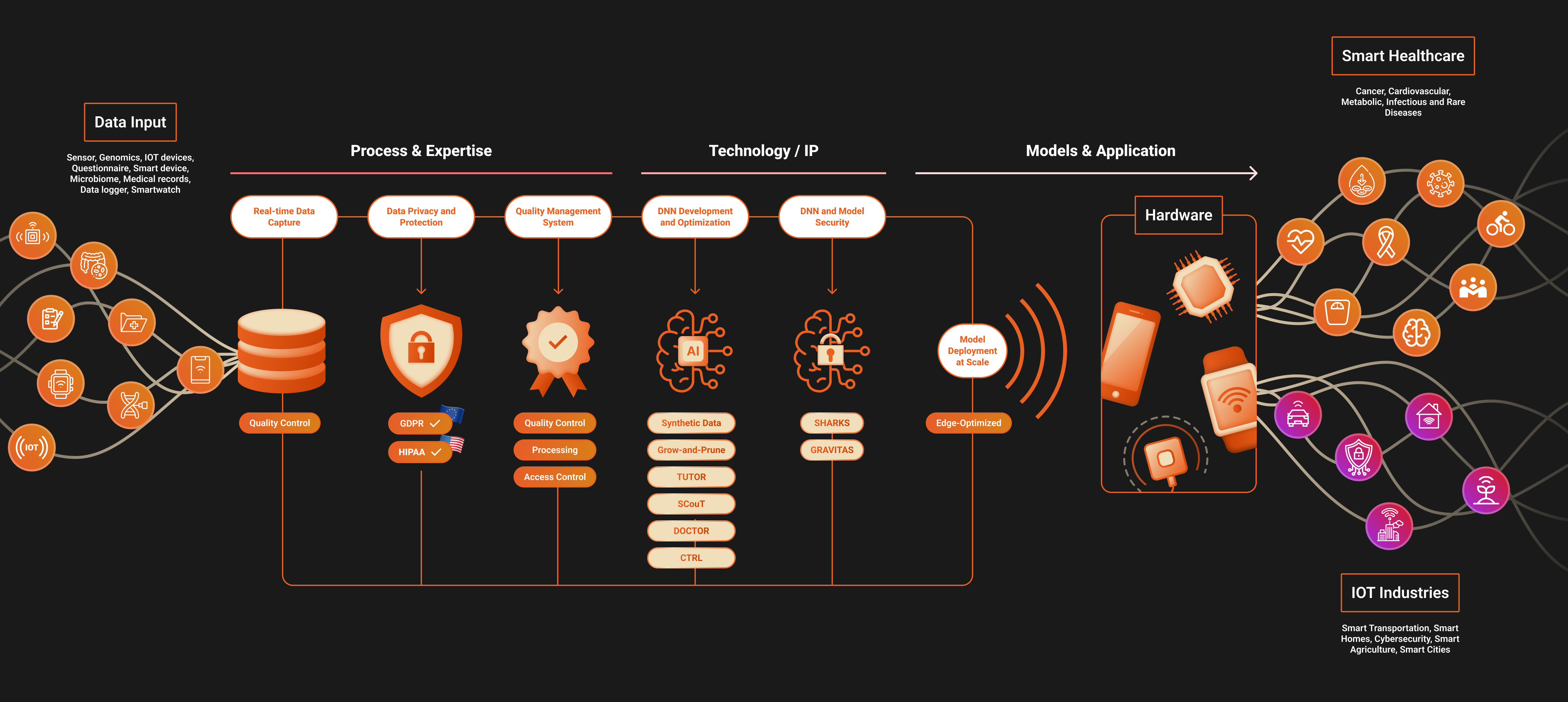 NeuTigers' StarDeep AI solution explained with a graph