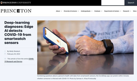 Deep-Learning Diagnoses: Edge AI Detects COVID-19 From Smartwatch Sensors