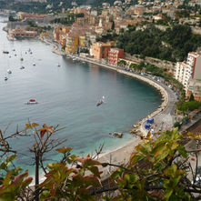 View of Villefranche sur Mer - Les marinières parking spots