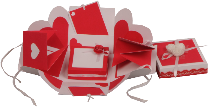 Thumbnail: All occasion  Love & Birthday Explosion Box With 3 Layer Card