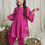 Thumbnail: Zinnia fuschia  kids suit set