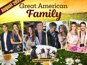 Four Movie Premieres & a New Series Coming to Great American Family in August 2025