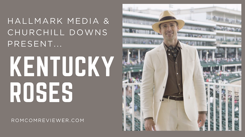 Andrew Walker stars in "Kentucky Roses" on Hallmark Channel