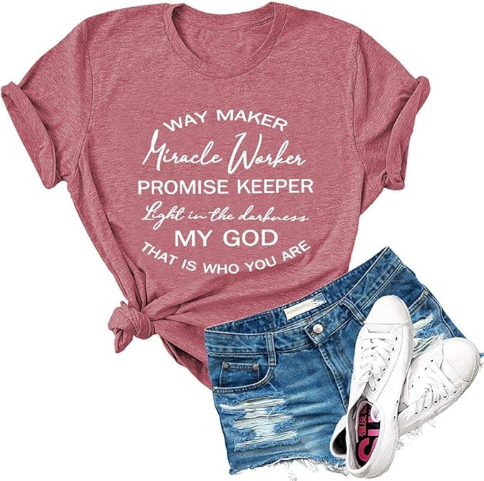 Way maker miracle worker shirt