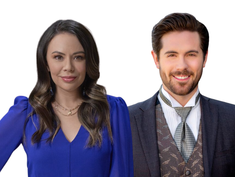 Janel Parrish and Chris McNally in Two for Tee