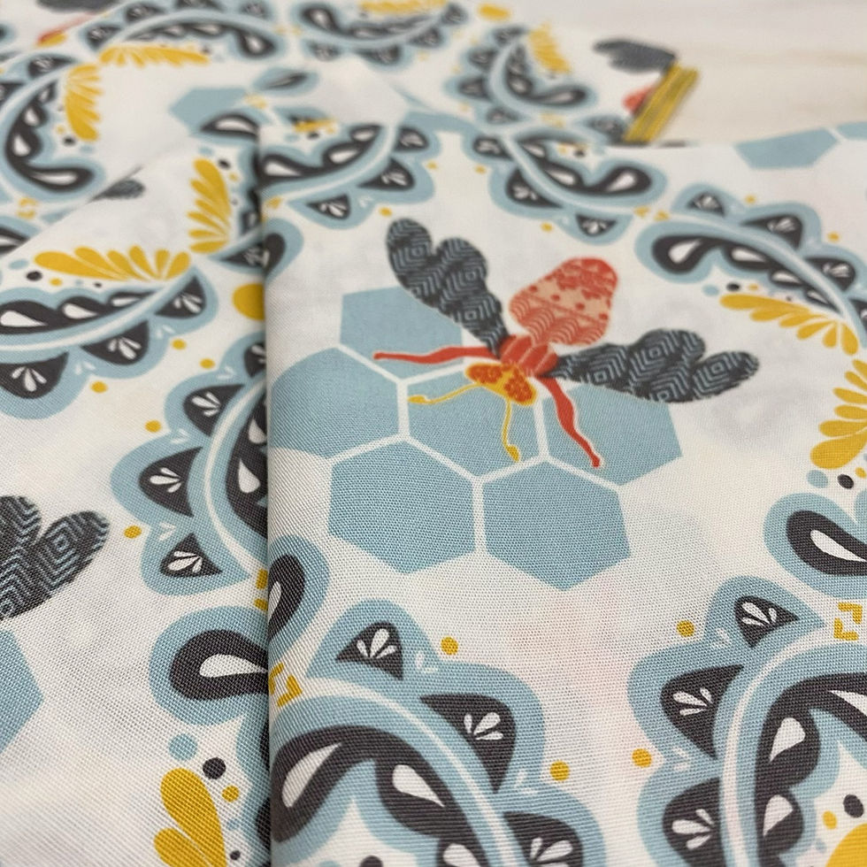 Thumbnail: Honey Bee Cotton Napkin Set/4