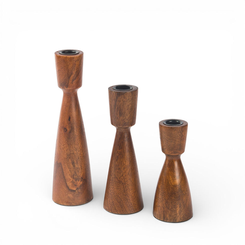 Hearth Taper Candlesticks - 3 Sizes