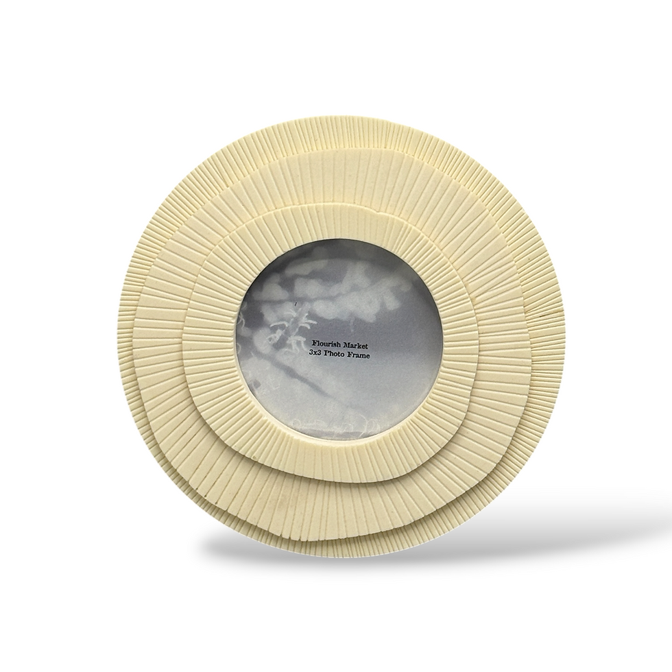 Layered Round Frame 3x3