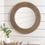 Thumbnail: Jute Rope Trimmed Round Wall Mirror