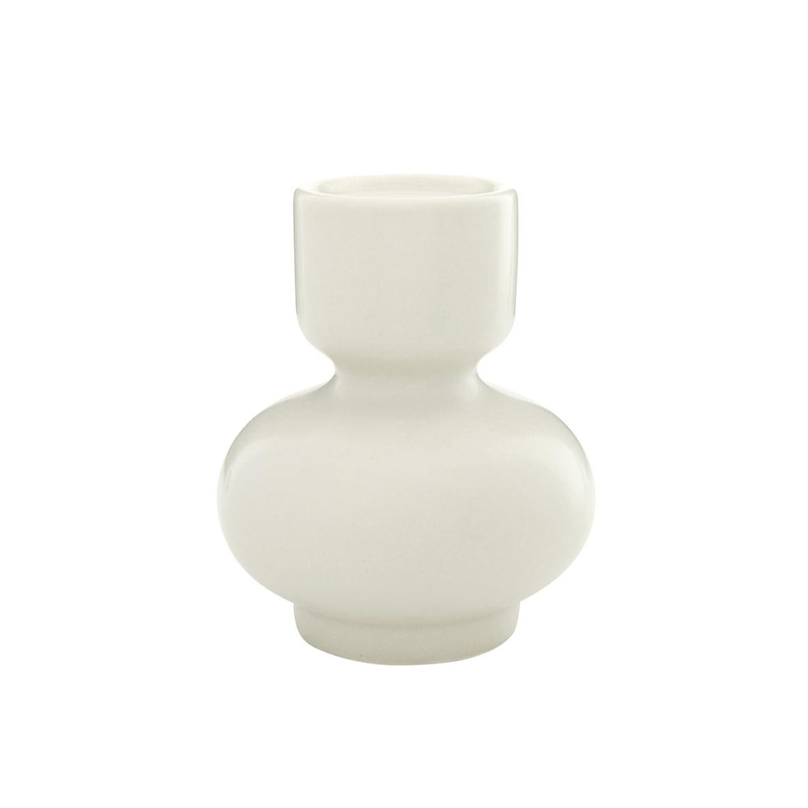 White Taper Candle Holder