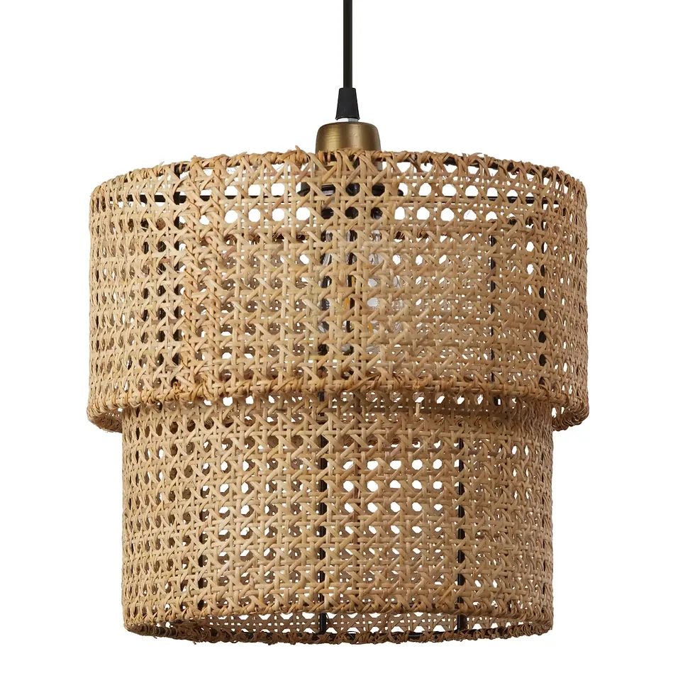 Rattan Hanging Pendant Light