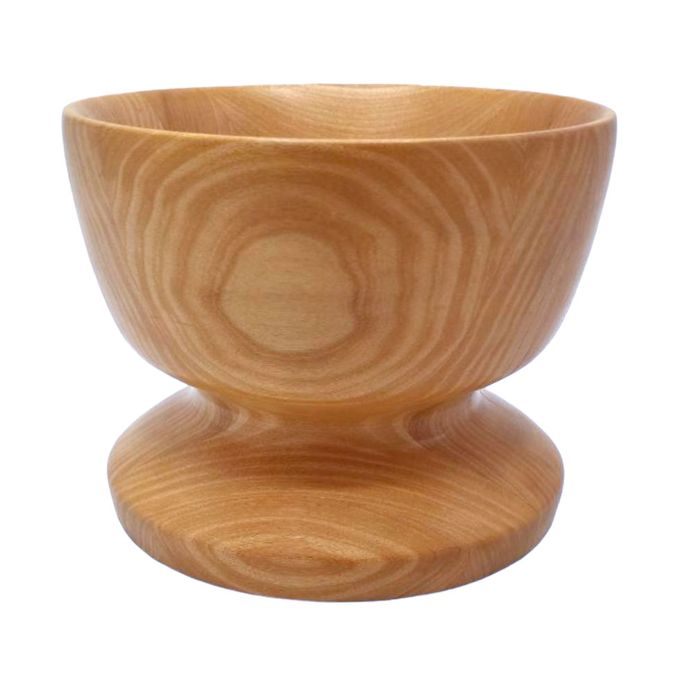 Thumbnail: Vintage Turned Wood Bowl