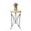 Thumbnail: Round Metal Table with Marble Top