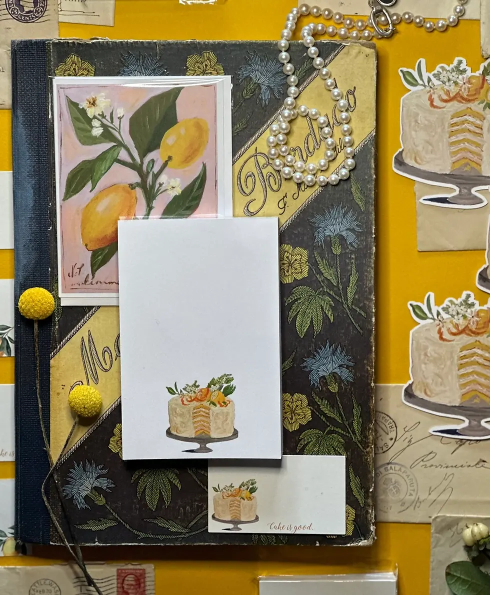 Fancy Cake Le Petit Notepad