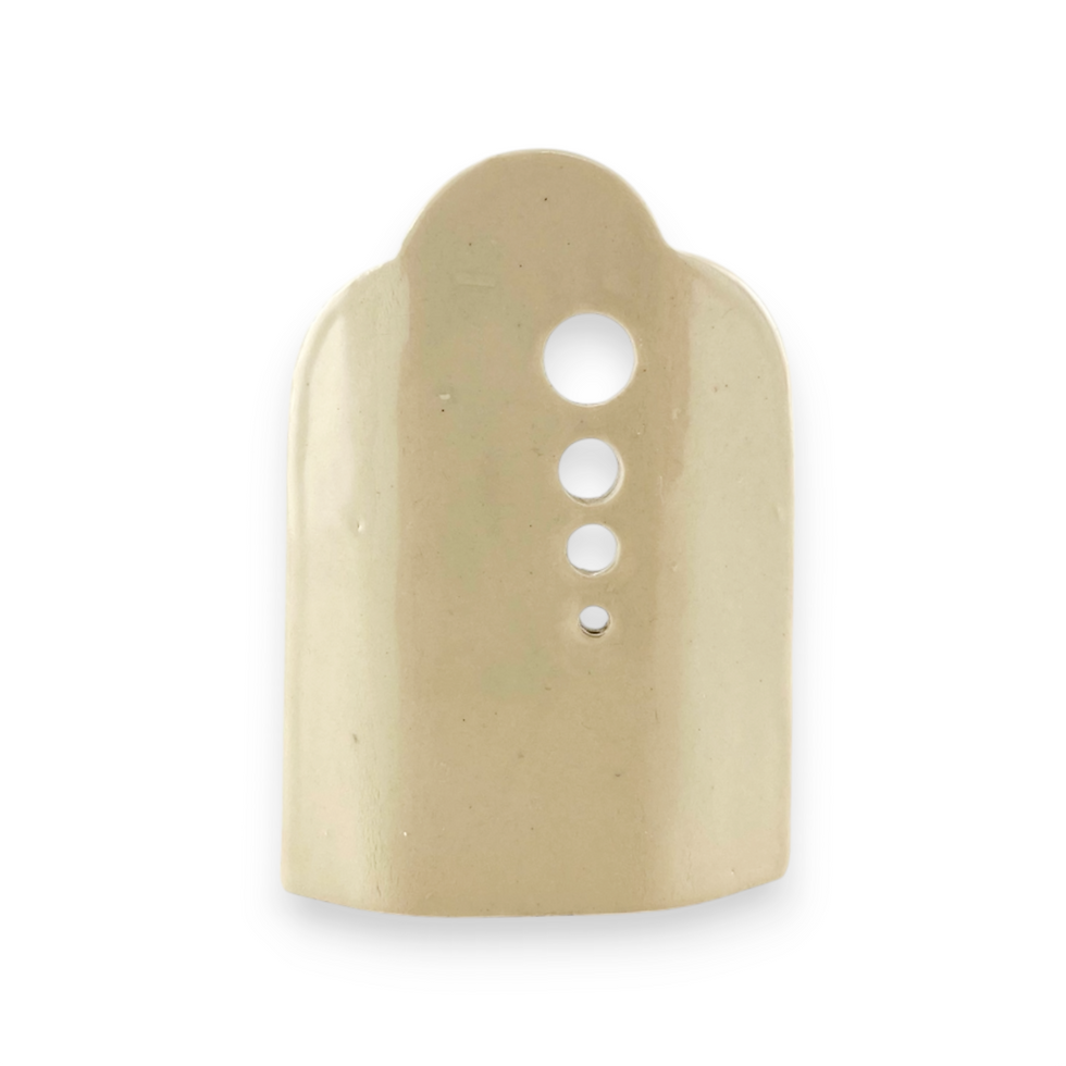 Ceramic Herb Stripper w/ Quail Design