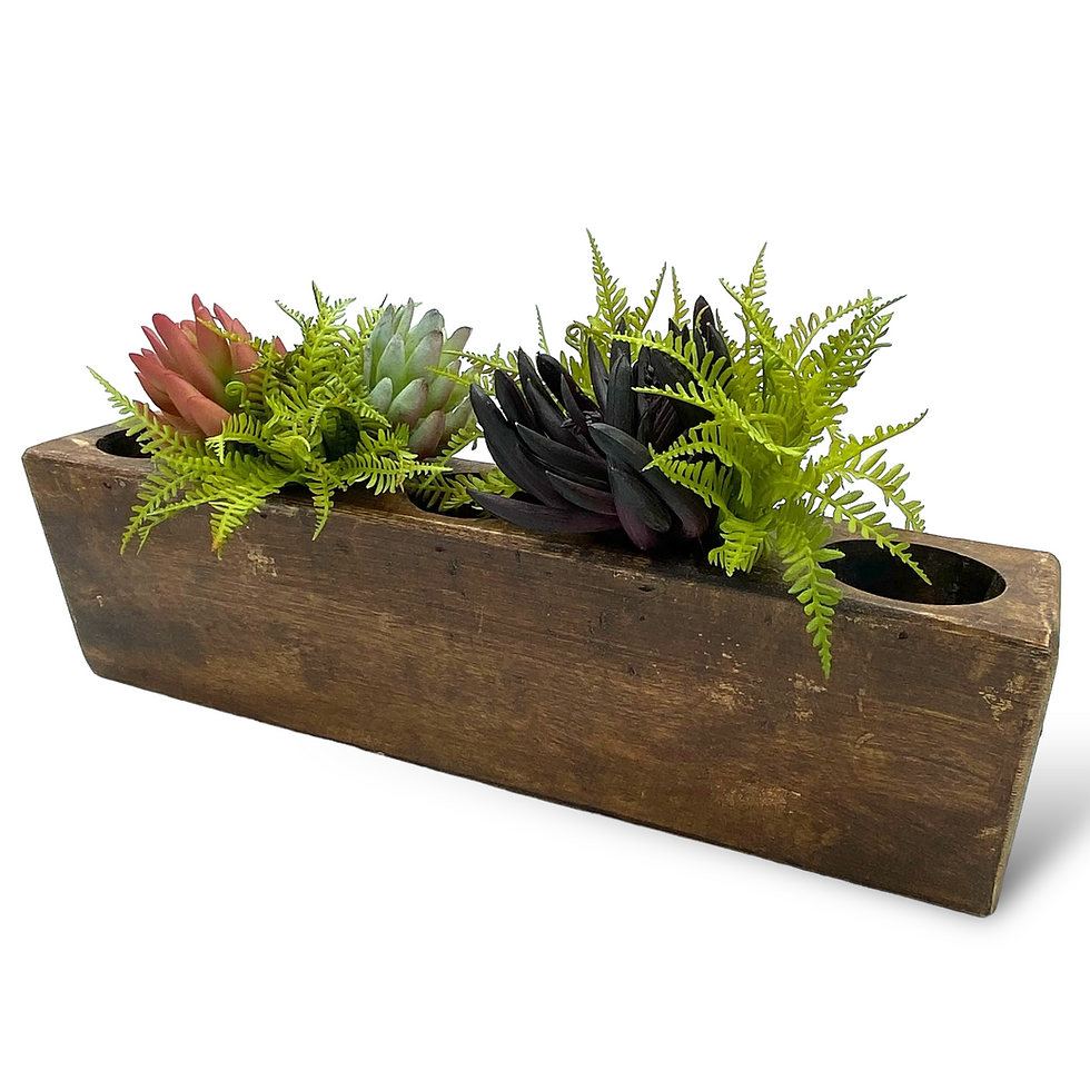 Thumbnail: Wooden Sugar Mold with 5 Holes