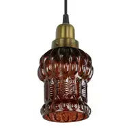 Gillian Glass + Metal Pendant Lamp