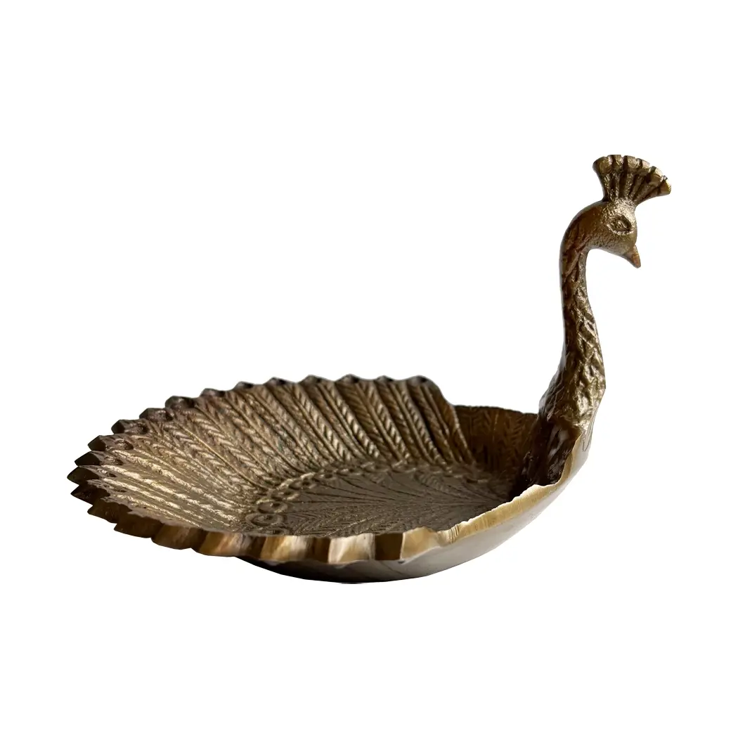 Peacock Trinket Tray